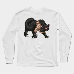 WereCat: Black Long Sleeve T-Shirt